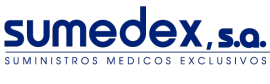 Logo de Sumedex, suministros médicos.